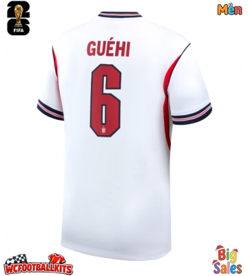 England Marc Guehi #6 Replica Home Stadium Shirt World Cup 2026 Short Sleeve